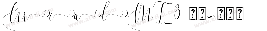 ArialMT_3 常规字体转换